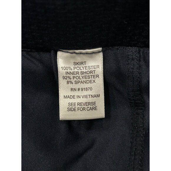 Pebble Beach Dry-Luxe Performance Navy Skort Golfwear Sz Medium - Picture 6 of 10